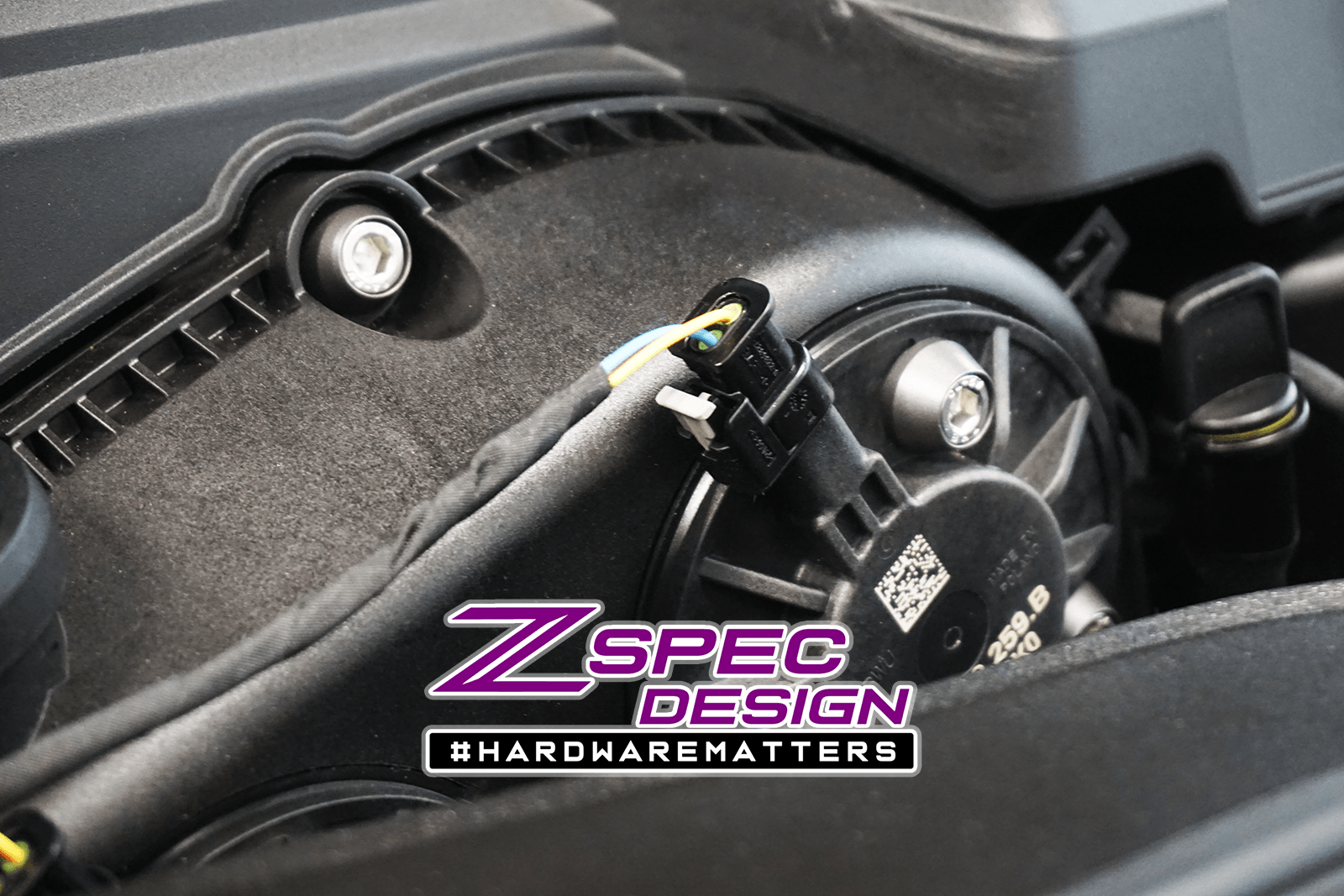 ZSPEC "Stage 1" Dress Up Bolts® Fastener Kit for '18-22+ Audi A5 8W6 2.0L, Stainless & Billet Hardware Fasteners ZSPEC Design LLC.