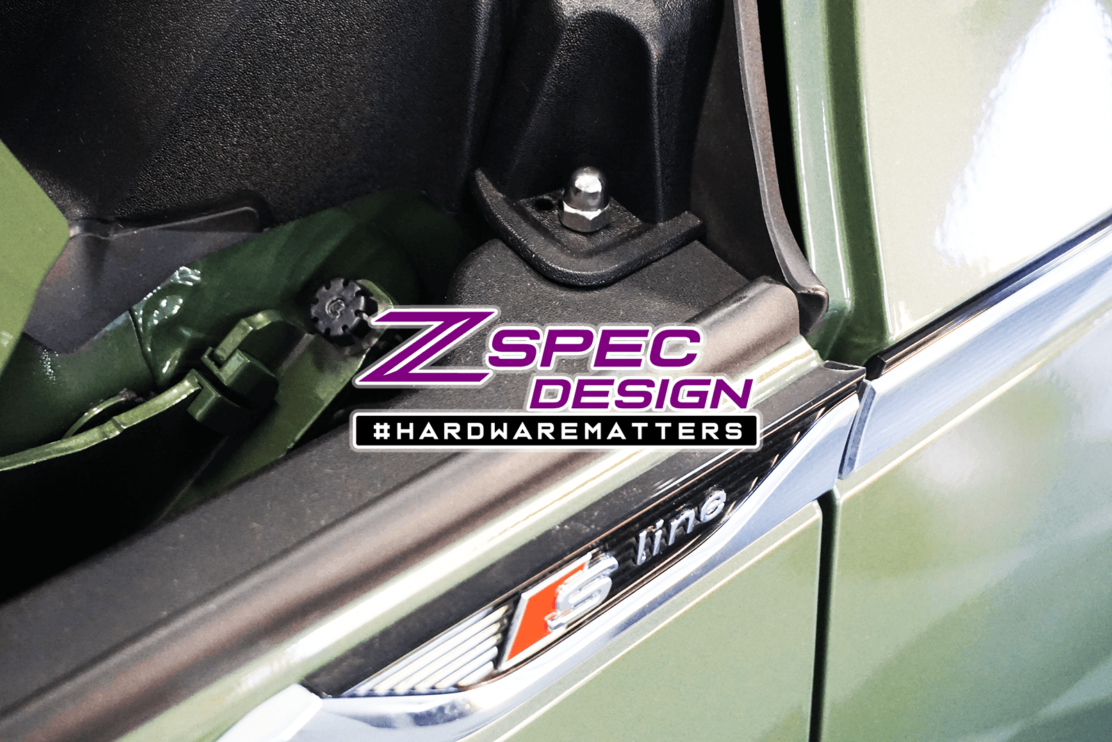 ZSPEC "Stage 2" Dress Up Bolts® Fastener Kit for '18-22+ Audi A5 8W6 2.0L, Stainless & Billet - ZSPEC Design LLC - Hardware Fasteners - 8w6, a5, a5 8w6, audi, Fastener Kit, stage 2 - zspecdesign.com