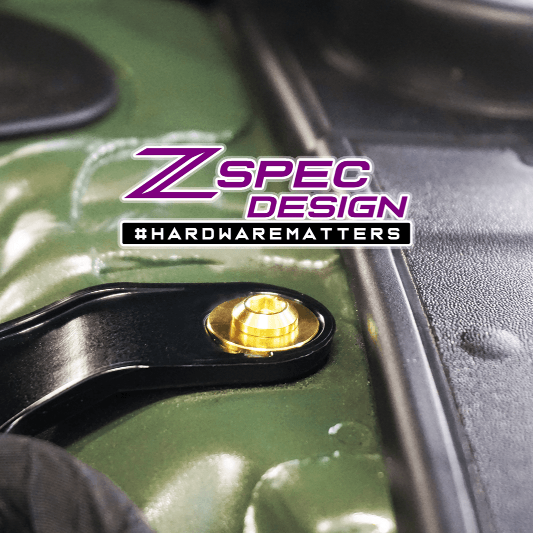ZSPEC "Stage 1" Dress Up Bolts® Fastener Kit for '18-23+ Audi A5 8W6 2.0L, Titanium - ZSPEC Design LLC - Hardware Fasteners - 8w6, a5, a5 8w6, audi, Fastener Kit, stage 1 - zspecdesign.com