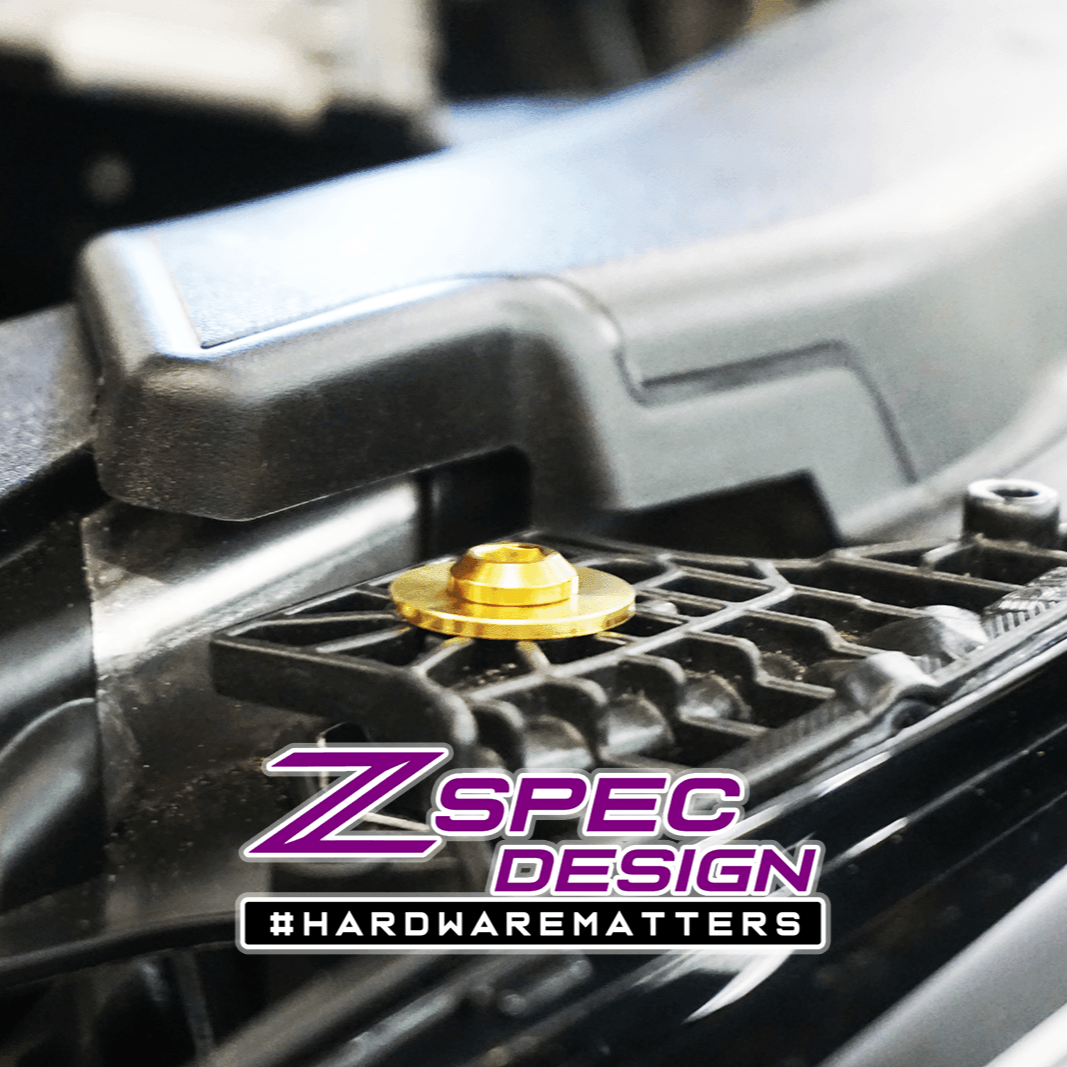 ZSPEC "Stage 2" Dress Up Bolts® Fastener Kit for '18-23+ Audi A5 8W6 2.0L, Titanium - ZSPEC Design LLC - Hardware Fasteners - 8w6, a5, a5 8w6, audi, Fastener Kit, stage 2 - zspecdesign.com