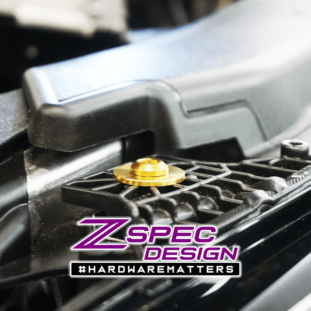 ZSPEC "Stage 1" Dress Up Bolts® Fastener Kit for '18-23+ Audi A5 8W6 2.0L, Titanium - ZSPEC Design LLC - Hardware Fasteners - 8w6, a5, a5 8w6, audi, Fastener Kit, stage 1 - zspecdesign.com