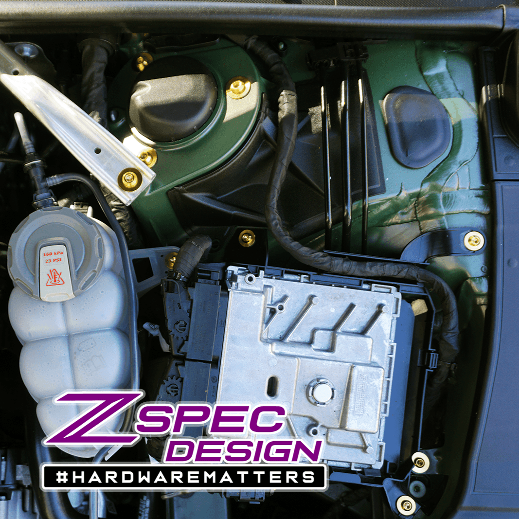 ZSPEC "Stage 1" Dress Up Bolts® Fastener Kit for '18-23+ Audi A5 8W6 2.0L, Titanium - ZSPEC Design LLC - Hardware Fasteners - 8w6, a5, a5 8w6, audi, Fastener Kit, stage 1 - zspecdesign.com
