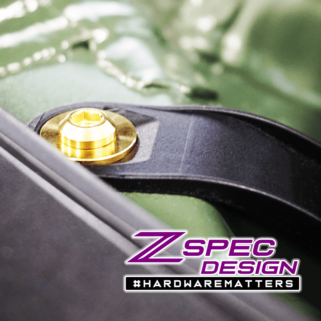 ZSPEC "Stage 2" Dress Up Bolts® Fastener Kit for '18-23+ Audi A5 8W6 2.0L, Titanium - ZSPEC Design LLC - Hardware Fasteners - 8w6, a5, a5 8w6, audi, Fastener Kit, stage 2 - zspecdesign.com