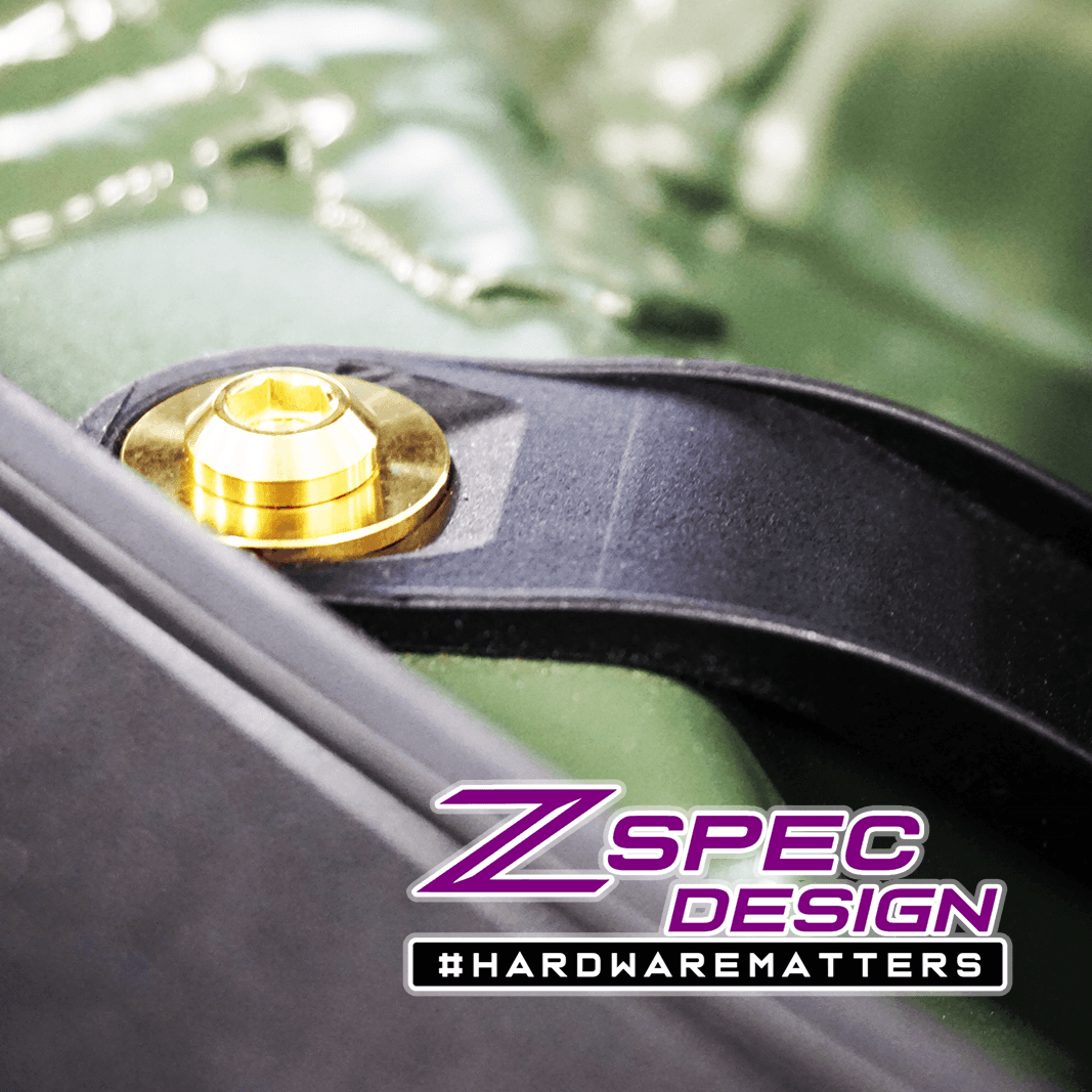 ZSPEC "Stage 1" Dress Up Bolts® Fastener Kit for '18-23+ Audi A5 8W6 2.0L, Titanium - ZSPEC Design LLC - Hardware Fasteners - 8w6, a5, a5 8w6, audi, Fastener Kit, stage 1 - zspecdesign.com