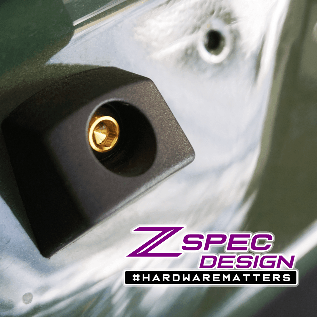 ZSPEC "Stage 2" Dress Up Bolts® Fastener Kit for '18-23+ Audi A5 8W6 2.0L, Titanium - ZSPEC Design LLC - Hardware Fasteners - 8w6, a5, a5 8w6, audi, Fastener Kit, stage 2 - zspecdesign.com
