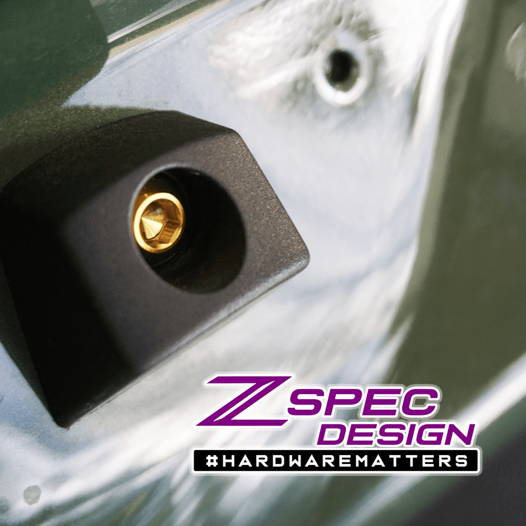 ZSPEC Dress Up Bolts® Trunk-Area Fastener Kit for '18-23+ Audi A5 8W6 2.0L, Titanium - ZSPEC Design LLC - Hardware Fasteners - 8w6, a5, a5 8w6, audi, Fastener Kit, stage 3 - zspecdesign.com