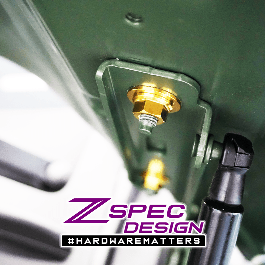 ZSPEC "Stage 1" Dress Up Bolts® Fastener Kit for '18-23+ Audi A5 8W6 2.0L, Titanium - ZSPEC Design LLC - Hardware Fasteners - 8w6, a5, a5 8w6, audi, Fastener Kit, stage 1 - zspecdesign.com