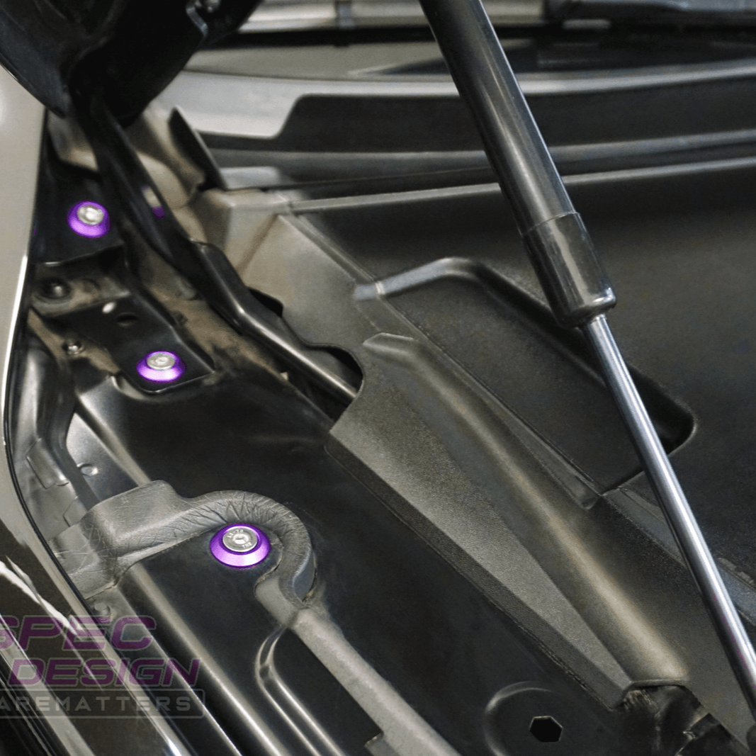 ZSPEC "Stage 3" Dress Up Bolts® Fastener Kit for '12-18 Audi A7 4G8 3.0L, Stainless & Billet - ZSPEC Design LLC - Hardware Fasteners - 4g8, a7, a7 4g8, audi, Fastener Kit, stage 3 - zspecdesign.com