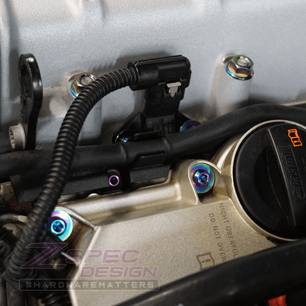 ZSPEC "Stage 2" Dress Up Bolts® Fastener Kit for '12-18 Audi A7 4G8 3.0L, Titanium - ZSPEC Design LLC - Hardware Fasteners - 4g8, a7, a7 4g8, audi, Fastener Kit, stage 2 - zspecdesign.com