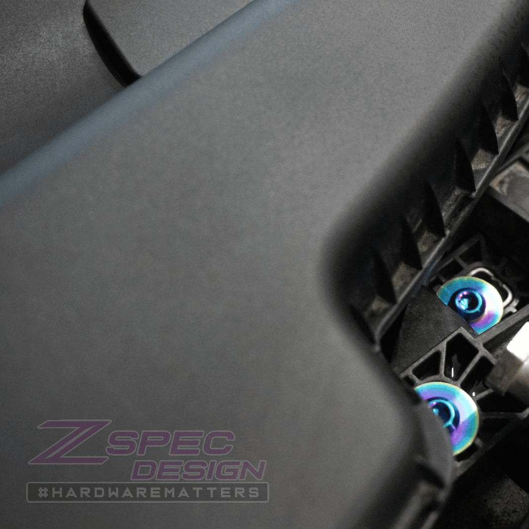 ZSPEC "Stage 2" Dress Up Bolts® Fastener Kit for '12-18 Audi A7 4G8 3.0L, Titanium - ZSPEC Design LLC - Hardware Fasteners - 4g8, a7, a7 4g8, audi, Fastener Kit, stage 2 - zspecdesign.com