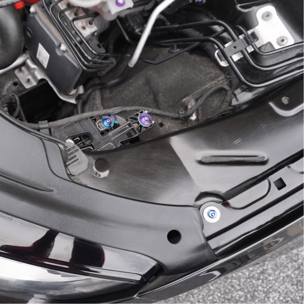 ZSPEC "Stage 2" Dress Up Bolts® Fastener Kit for '12-18 Audi A7 4G8 3.0L, Titanium - ZSPEC Design LLC - Hardware Fasteners - 4g8, a7, a7 4g8, audi, Fastener Kit, stage 2 - zspecdesign.com