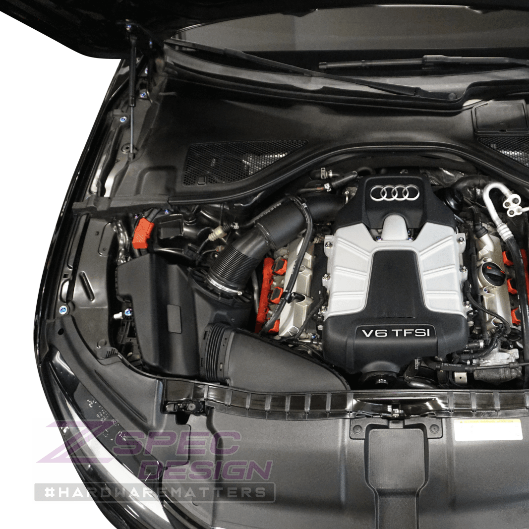 ZSPEC "Stage 1" Dress Up Bolts® Fastener Kit for '12-18 Audi A7 4G8 3.0L, Titanium - ZSPEC Design LLC - Hardware Fasteners - 4g8, a7, a7 4g8, audi, Fastener Kit, stage 1 - zspecdesign.com