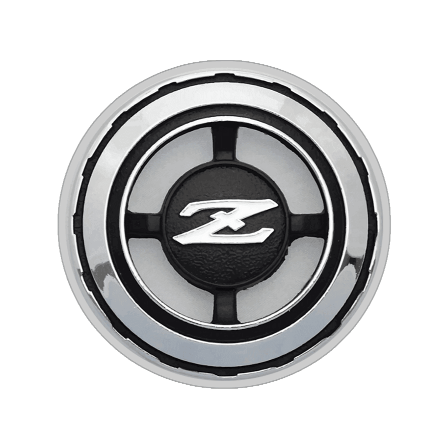 Datsun S30 Quarter-Window Emblem Vinyl Decal / Sticker, Round 3.1" - ZSPEC Design LLC - Decals - 350z, Decal, lifestyle, nismo, nissan, sticker, z33 - zspecdesign.com