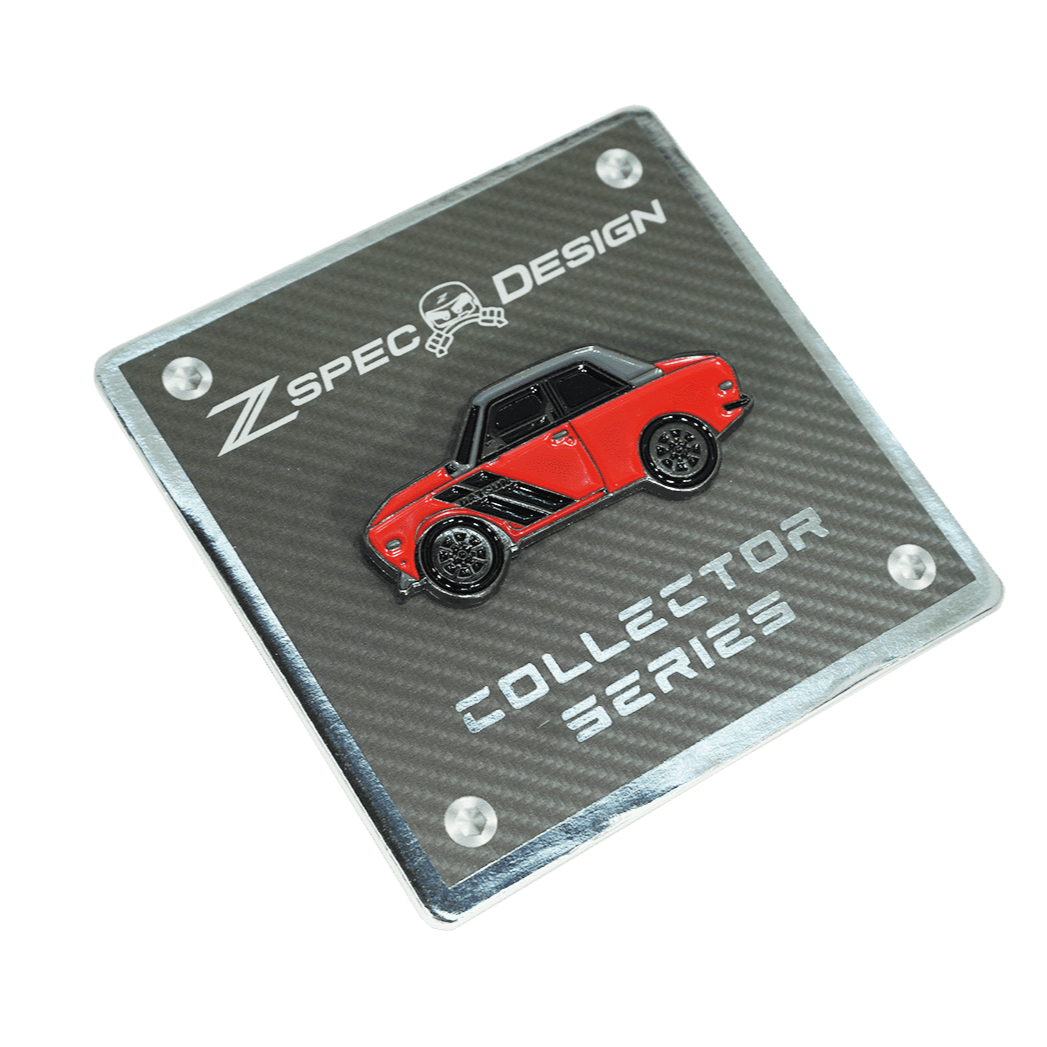 ZSPEC Datsun 510 "Daily Driver" Lapel / Hat Pin - ZSPEC Design LLC - Collectibles - 510, accessory, datsun, lapel, lifestyle, nissan, nissan pin, pin - zspecdesign.com