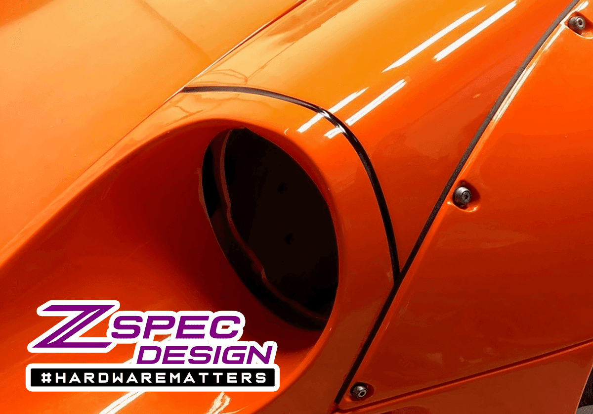 ZSPEC Body Kit Fastener, M5x20mm Stainless & Billet w/Rivet Nut, Per Each - ZSPEC Design LLC - Hardware Fasteners - 44-pack, abflug, aimgain, amuse, auto veloce, body, body hardware, body kit, clinched, damd, Do-Luck, Dress Up Bolt, fender, flare, fujimura, greddy, hamann, hks, ings+1, knight sports, kuhl, lbw, liberty walk, m-sports, m5, novitec, pandem, per each, rocket bunny, rowen, sense, stainless, street hunter, twinz, veilside, zele, zero sports - zspecdesign.com