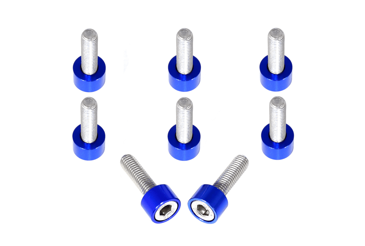 ZSPEC Intake Manifold Fasteners for '03-05 Dodge Neon SRT-4, Stainless/Billet Dress Up Bolts Fasteners Washers Red Blue Purple Gold Burned Black