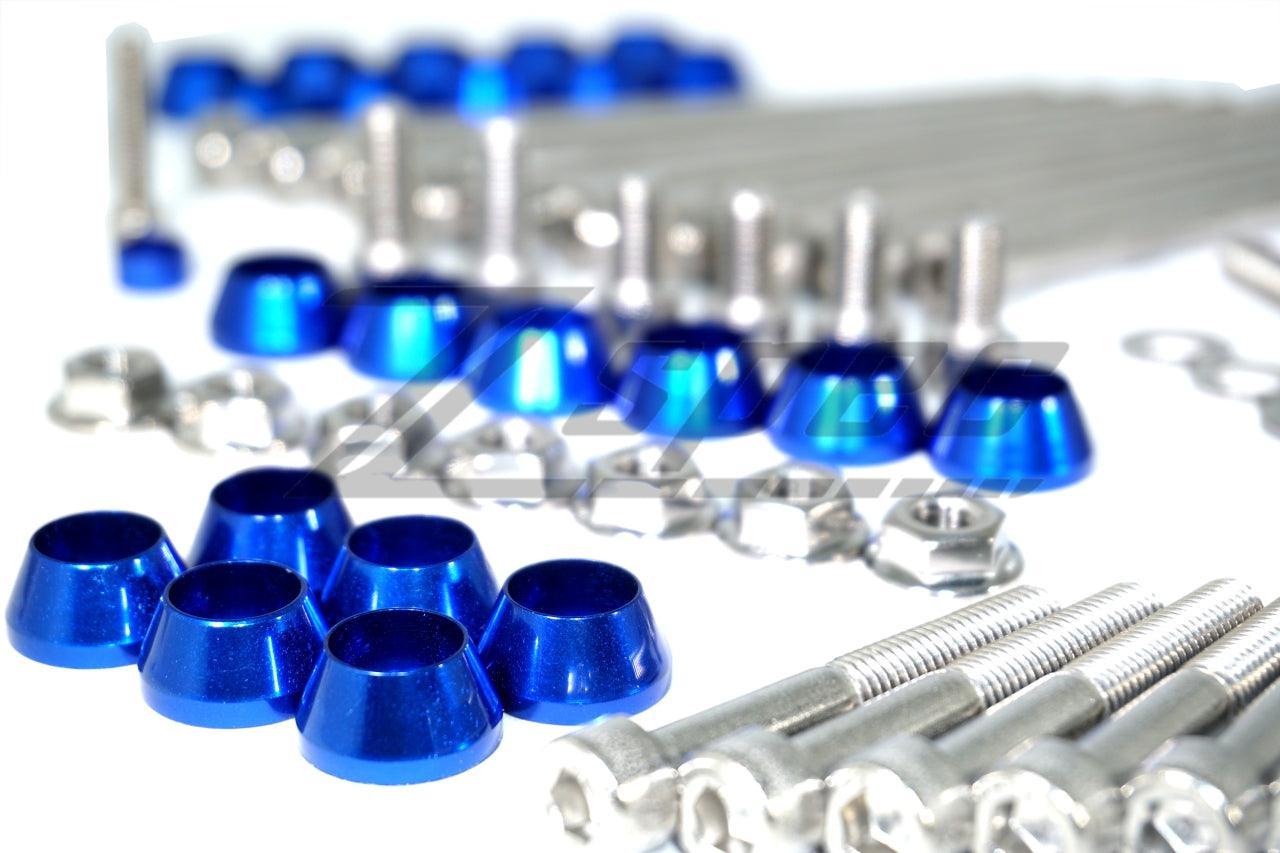 ZSPEC Dress Up Bolts® Kit for FAST 102mm LSXR and LSXRT Manifolds, Stainless & Billet - ZSPEC Design LLC - Hardware Fasteners - LSXR, LSXRT, stainless, Washer Color - zspecdesign.com