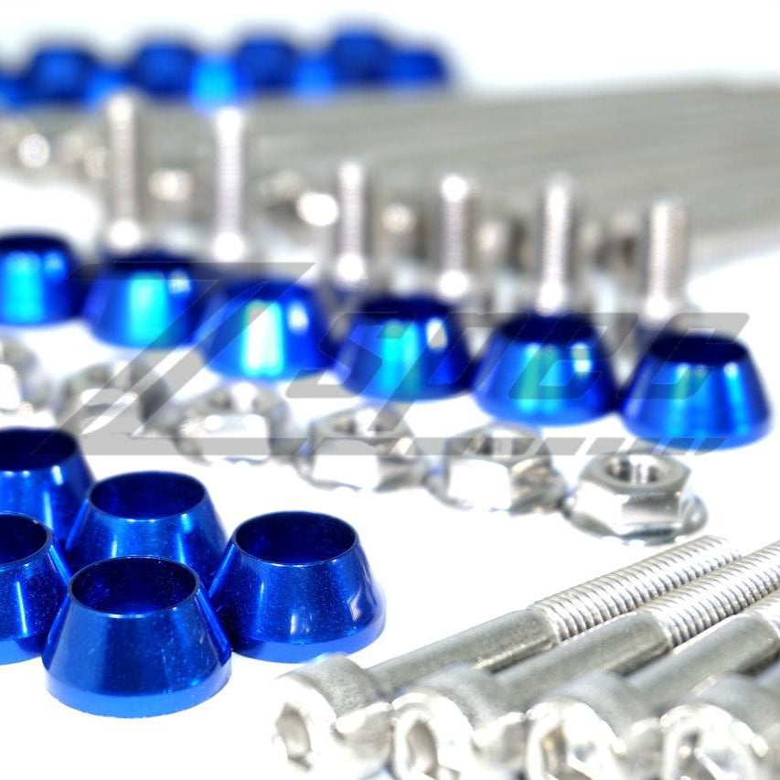 ZSPEC Dress Up Bolts® Kit for FAST 102mm LSXR and LSXRT Manifolds, Stainless & Billet - ZSPEC Design LLC - Hardware Fasteners - LSXR, LSXRT, stainless, Washer Color - zspecdesign.com