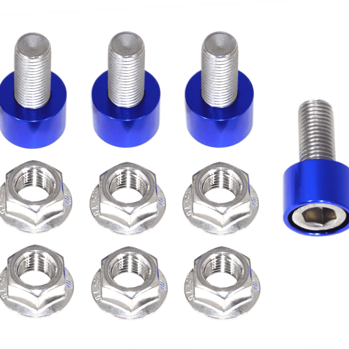 ZSPEC Struts & Struts Tower Brace Fastener Kit for '18+ Stinger GT K8, Stainless & Billet - ZSPEC Design LLC - Hardware Fasteners - Fastener Kit, kia, stinger - zspecdesign.com