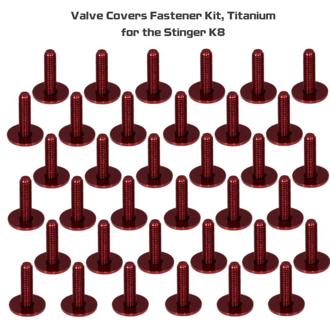 ZSPEC "Stage 3" Dress Up Bolts® Fastener Kit for '18+ Stinger GT, Titanium & Billet - ZSPEC Design LLC - Hardware Fasteners - Fastener Kit, gt, stage 3, stinger, titanium - zspecdesign.com