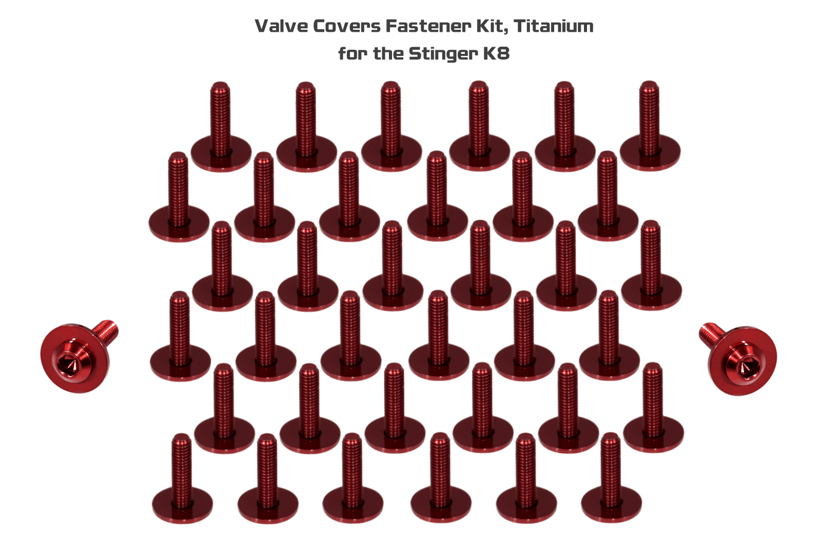 ZSPEC "Stage 3" Dress Up Bolts® Fastener Kit for '18+ Stinger GT, Titanium & Billet - ZSPEC Design LLC - Hardware Fasteners - Fastener Kit, gt, stage 3, stinger, titanium - zspecdesign.com
