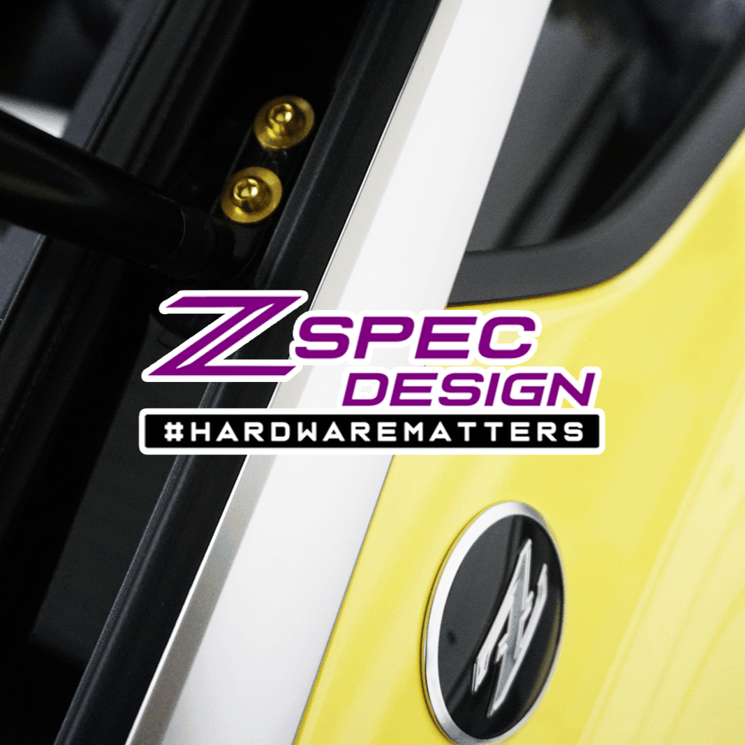 ZSPEC Hatch Struts Fastener Kit for '23+ Nissan Z RZ34, Grade-5 Titanium - ZSPEC Design LLC - Hardware Fasteners - 400z, Fastener Kit, nissan, nissanz, RZ34, titanium, z34 s2, z34s2 - zspecdesign.com