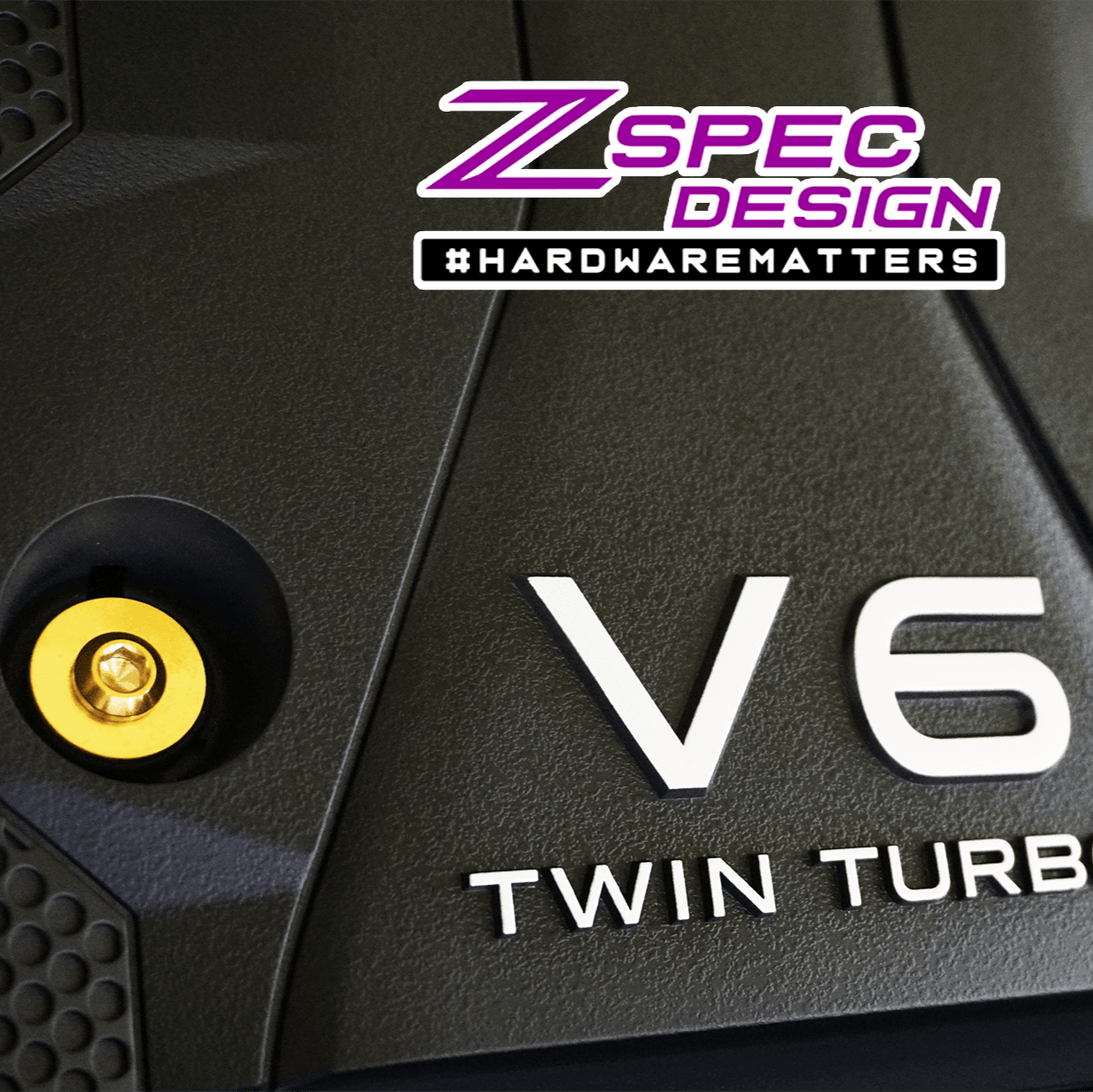 ZSPEC "Stage 1" Dress Up Bolts® Hardware Kit for Nissan Z RZ34, Titanium - ZSPEC Design LLC - Hardware Fasteners - 400z, Fastener Kit, nissan, nissan z, RZ34, stage 1, titanium - zspecdesign.com