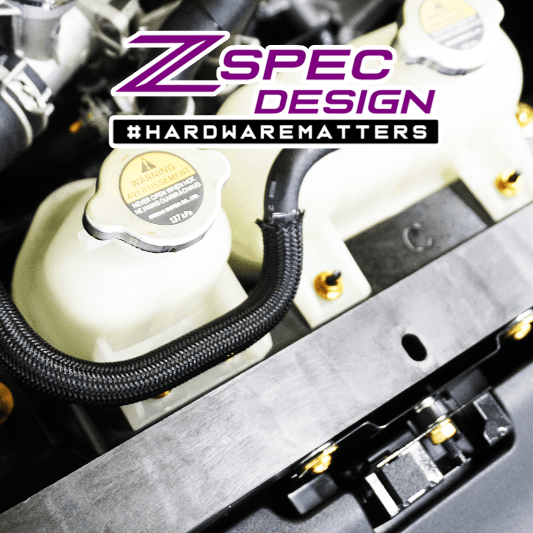 "Stage 1" All-Titanium Dress-Up Bolts(TM) Kit for Nissan Z RZ34 by ZSPEC - ZSPEC Design LLC - Hardware Fasteners - 400z, Fastener Kit, nissan, nissan z, RZ34, titanium - 