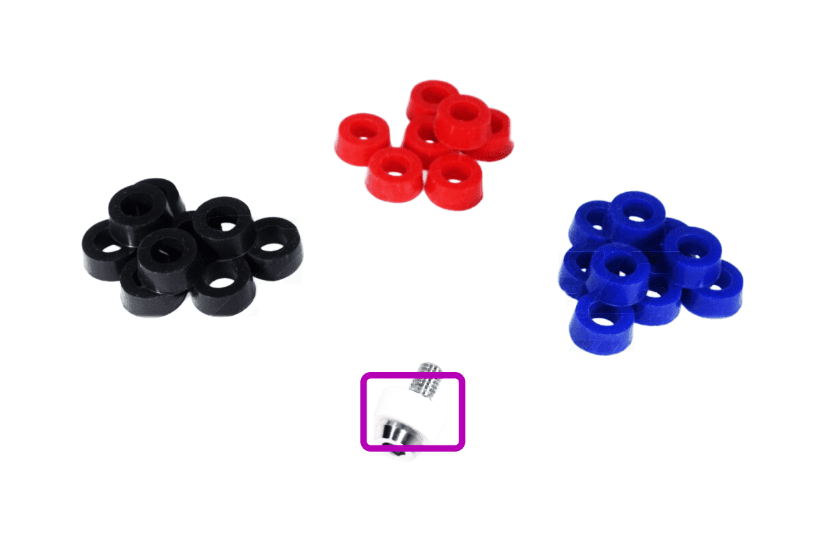 ZSPEC Silicone Timing Cover Bushings for Nissan Z31 300zx Shoulder Bolts, 20-Pack - ZSPEC Design LLC - Hardware Fasteners - 300zx, nissan, OEM, sillicone, timing cover, z31, ZSPEC - zspecdesign.com