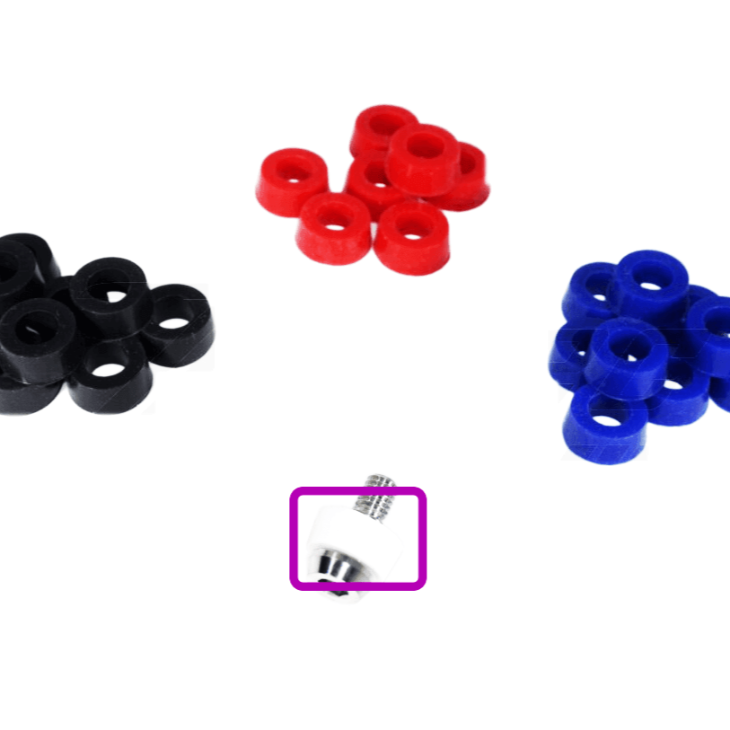 みんザレッドスレッドGAP ZSPEC_Silicone_Bushings_for_Ti