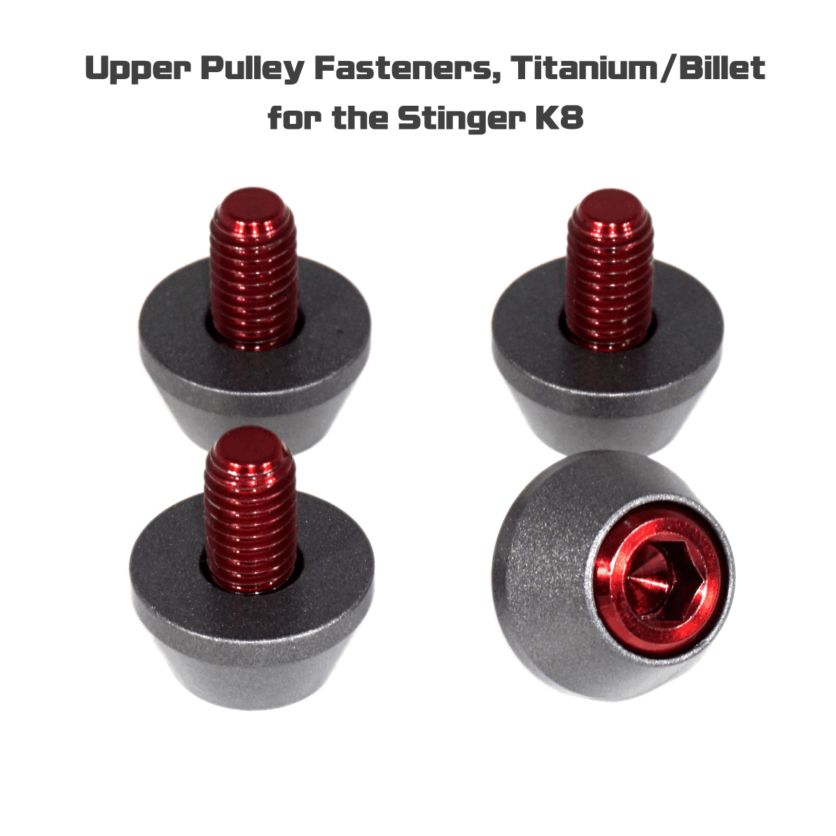 ZSPEC "Stage 3" Dress Up Bolts® Fastener Kit for '18+ Stinger GT, Titanium & Billet - ZSPEC Design LLC - Hardware Fasteners - Fastener Kit, gt, stage 3, stinger, titanium - zspecdesign.com