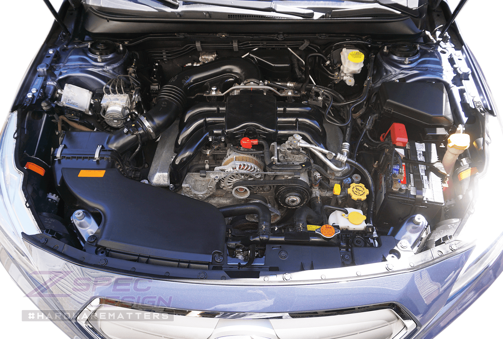 ZSPEC "Stage 1" Dress Up Bolts® Fastener Kit for '16-21 Subaru Legacy 3.6L, Stainless & Billet - ZSPEC Design LLC - Hardware Fasteners - Fastener Kit, stage 1, sti, subaru wrx, Washer Color - zspecdesign.com