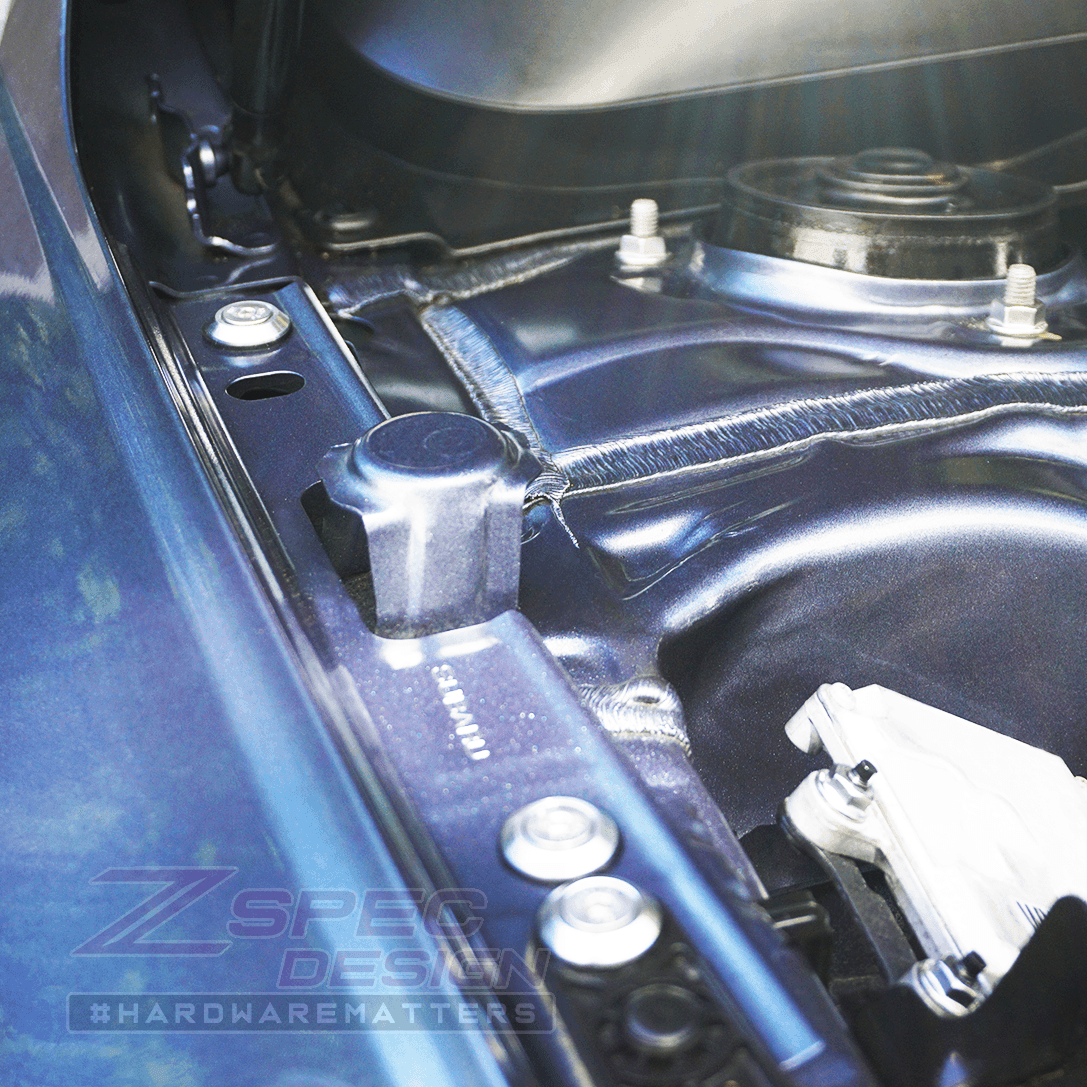 ZSPEC "Stage 2" Dress Up Bolts® Fastener Kit for '16-21 Subaru Legacy 3.6L, Stainless & Billet - ZSPEC Design LLC - Hardware Fasteners - Fastener Kit, stage 2, sti, subaru wrx, Washer Color - zspecdesign.com
