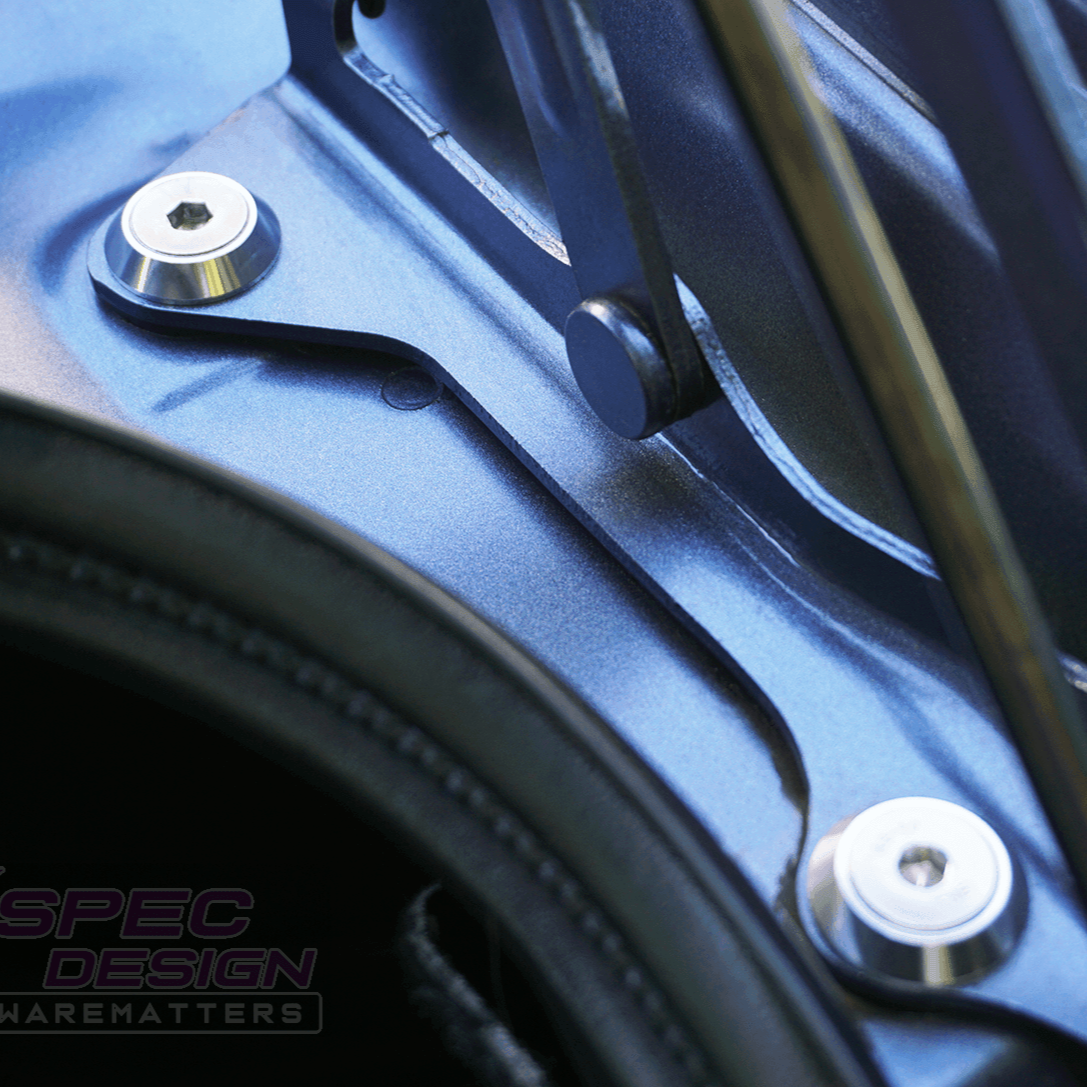 ZSPEC "Stage 3" Dress Up Bolts® Fastener Kit for '16-21 Subaru Legacy 3.6L, Stainless & Billet - ZSPEC Design LLC - Hardware Fasteners - Fastener Kit, stage 3, sti, subaru wrx, Washer Color, wrx, wrx sti - zspecdesign.com
