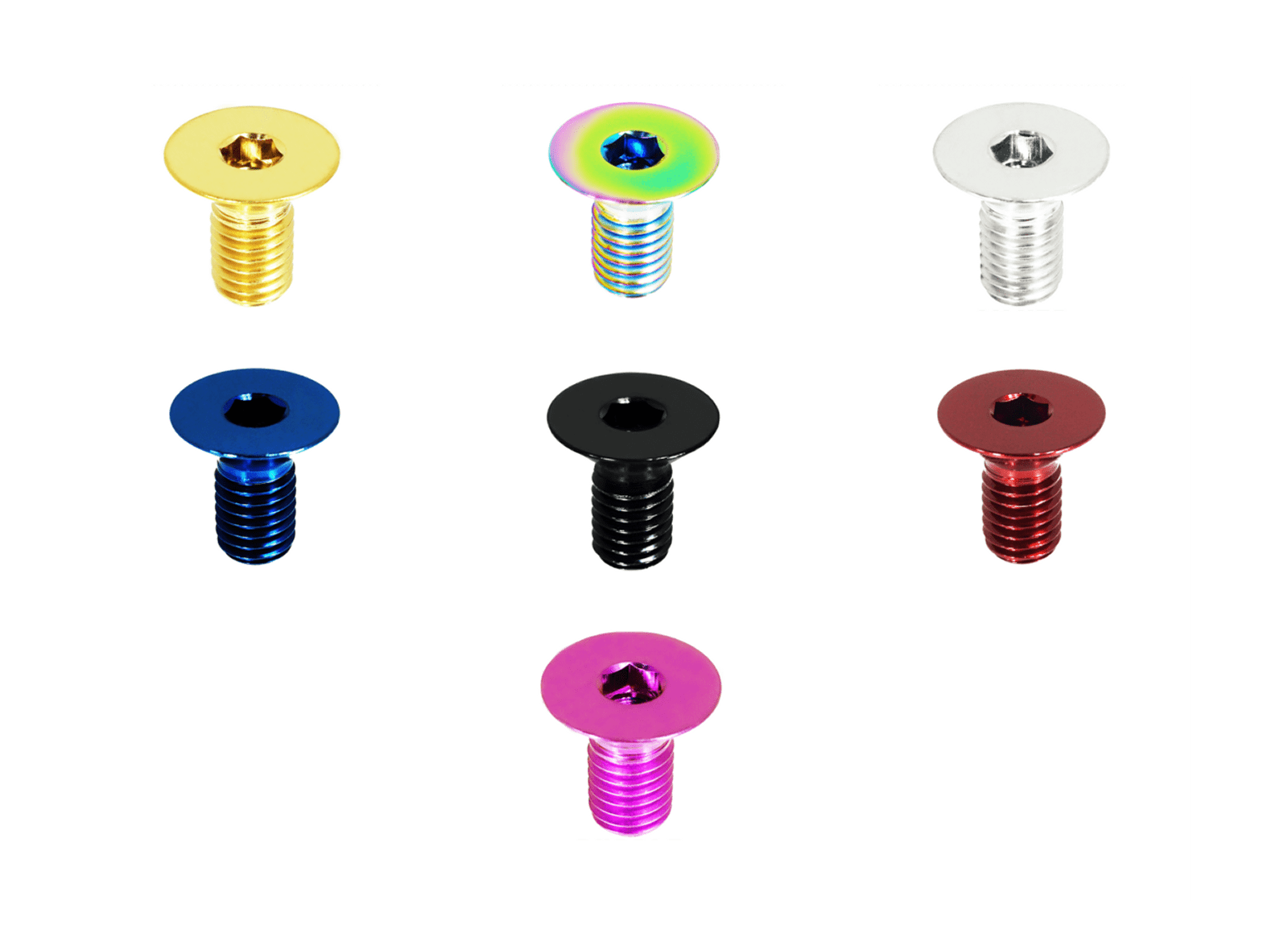 ZSPEC M4-0.7x12mm (FHSC) Fastener, Per-Each, Titanium - ZSPEC Design LLC - Hardware Fasteners - Dress Up Bolt, FHSC, m5, per each, titanium - zspecdesign.com