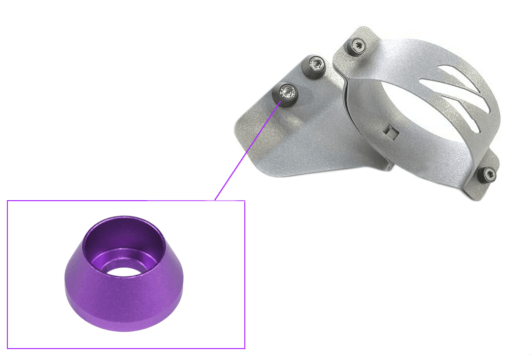 ZSPEC RHD Fuel Filter Bracket for Nissan Z32 300zx '90-96, Silver - ZSPEC Design LLC - Hardware Fasteners - 300zx, Fastener Kit, fuel, nissan, SU304, z32 - zspecdesign.com