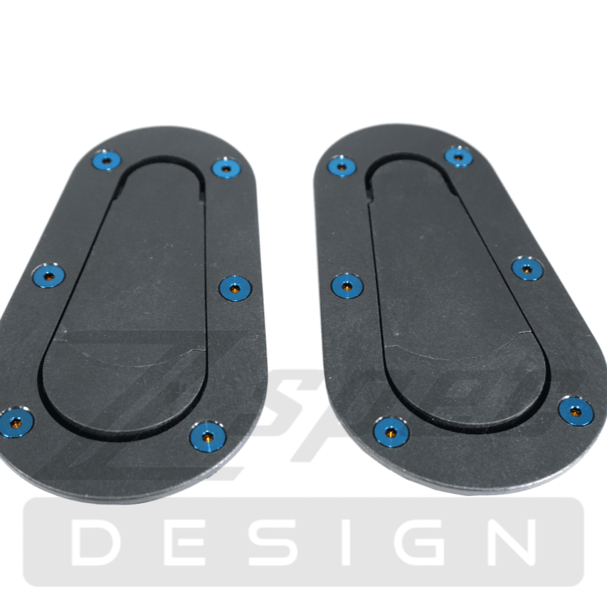 ZSPEC Dress Up Bolts® Fastener Kit for Aerocatch Hood Latches, Titanium - ZSPEC Design LLC - Hardware Fasteners - 12 fasteners, aerocatch, Fastener Kit, hood, titanium - zspecdesign.com
