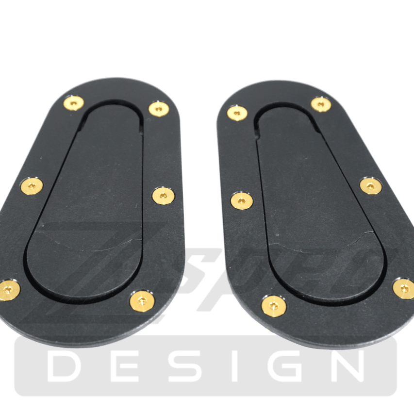 ZSPEC Dress Up Bolts® Fastener Kit for Aerocatch Hood Latches, Titanium - ZSPEC Design LLC - Hardware Fasteners - 12 fasteners, aerocatch, Fastener Kit, hood, titanium - zspecdesign.com