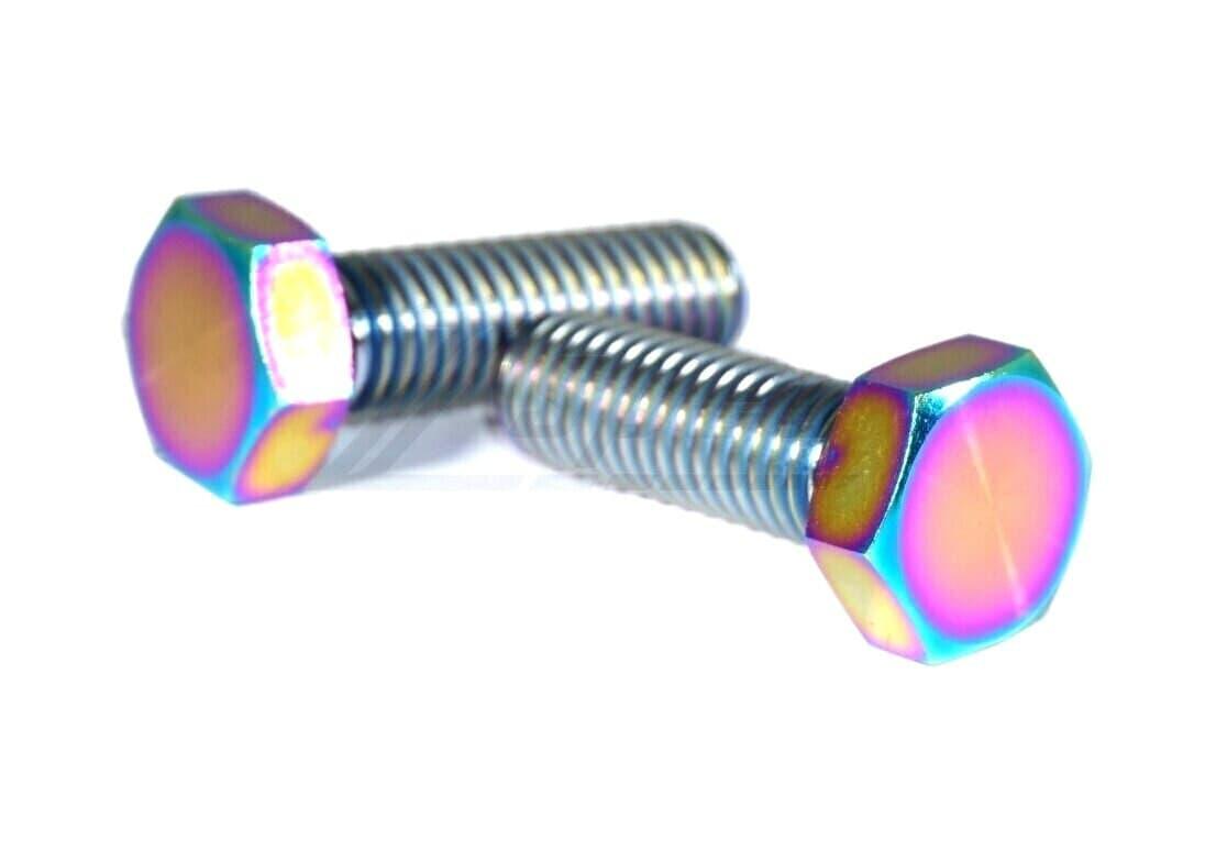 ZSPEC M10-1.25x25mm Metric Hex-Bolt Fastener, Titanium Grade-5 - ZSPEC Design LLC - Hardware Fasteners - Fastener Kit, hex, m10, titanium - zspecdesign.com