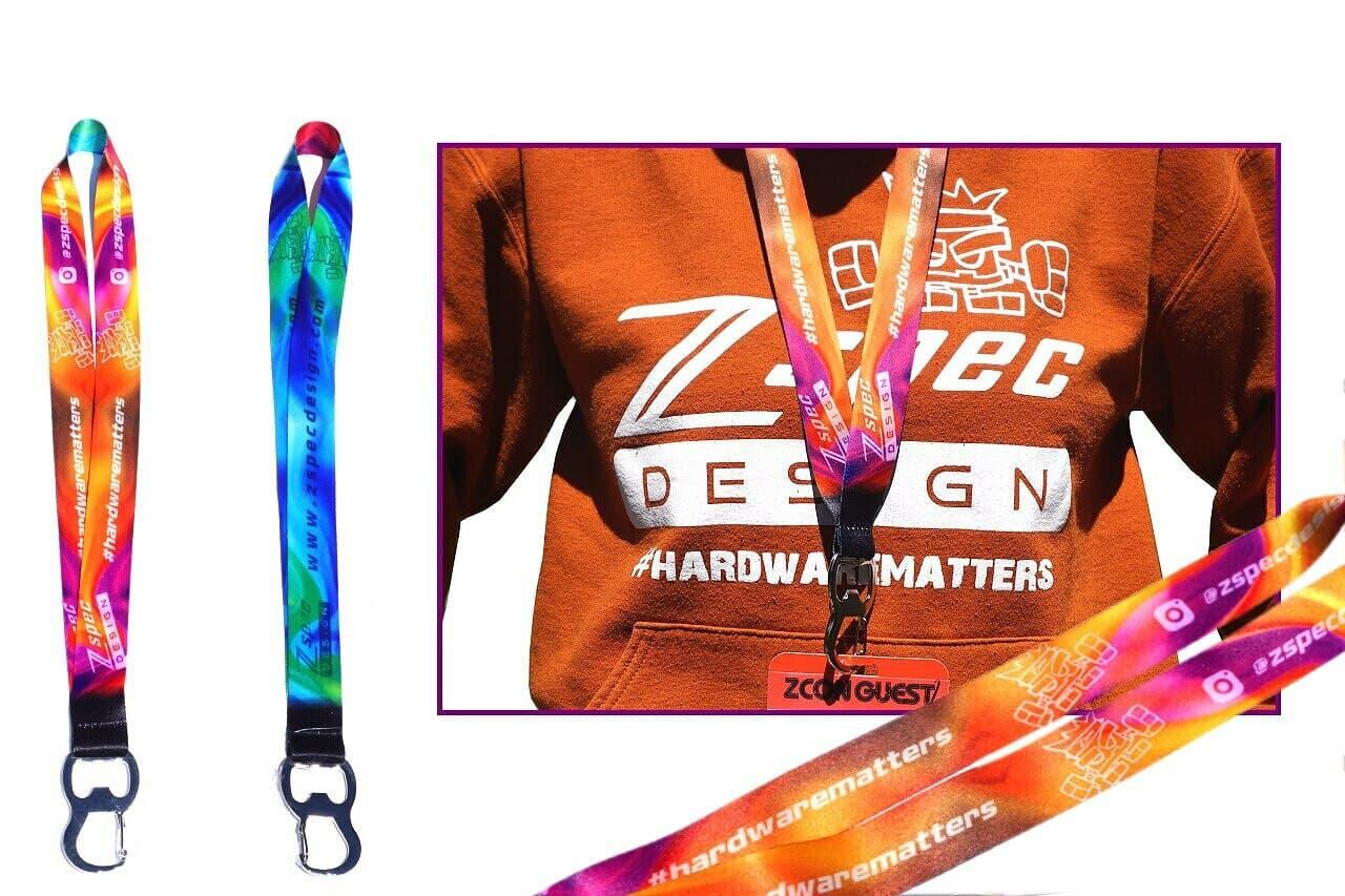 ZSPEC Design Lanyard w/ Bottle Opener, Reversible, Sold per Each - ZSPEC Design LLC - Keychains - apparel, lanyard, per eachc, ZSPEC - zspecdesign.com