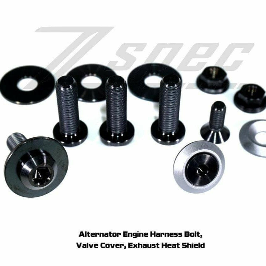 ZSPEC "Stage 3" Dress Up Bolts® Fastener Kit for '03-15 Scion xB, Titanium & Billet - ZSPEC Design LLC - Hardware Fasteners - Fastener Kit, scion, stage 3, Titanium, xb - zspecdesign.com