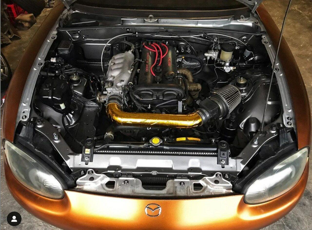 ZSPEC Dress Up Bolts® Fastener Kit for '99-05 Mazda Miata NB1/NB2 Stainless Steel Billet Aluminum Dress Up Bolts Fasteners Washers Red Blue Purple Gold Burned Black Beauty, Car Show, Engine Bay
