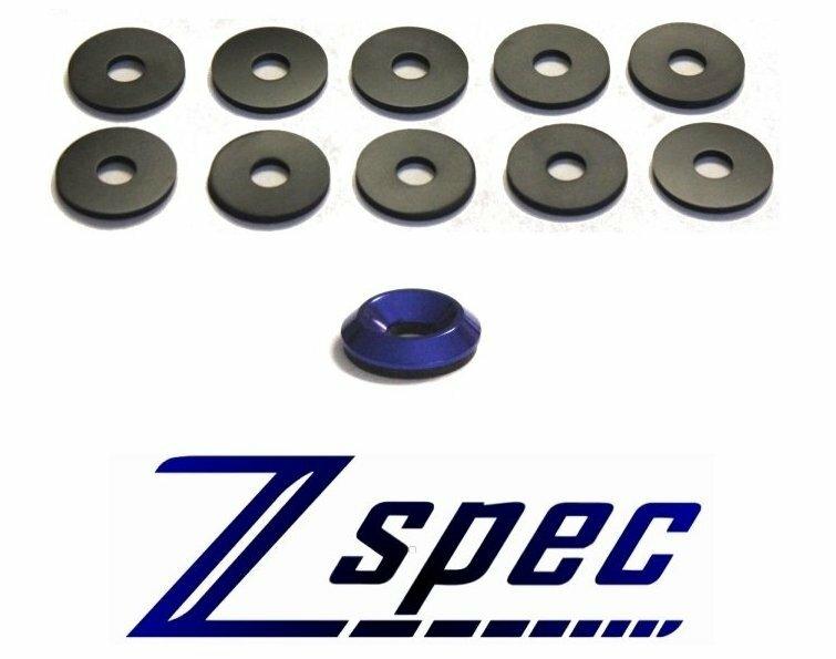 ZSPEC M6 Fender / Seat Washers, Silicone-Rubber, 10-Pack - ZSPEC Design LLC - Hardware Fasteners - 25-pack, fender, m6, rubber, silicone - zspecdesign.com