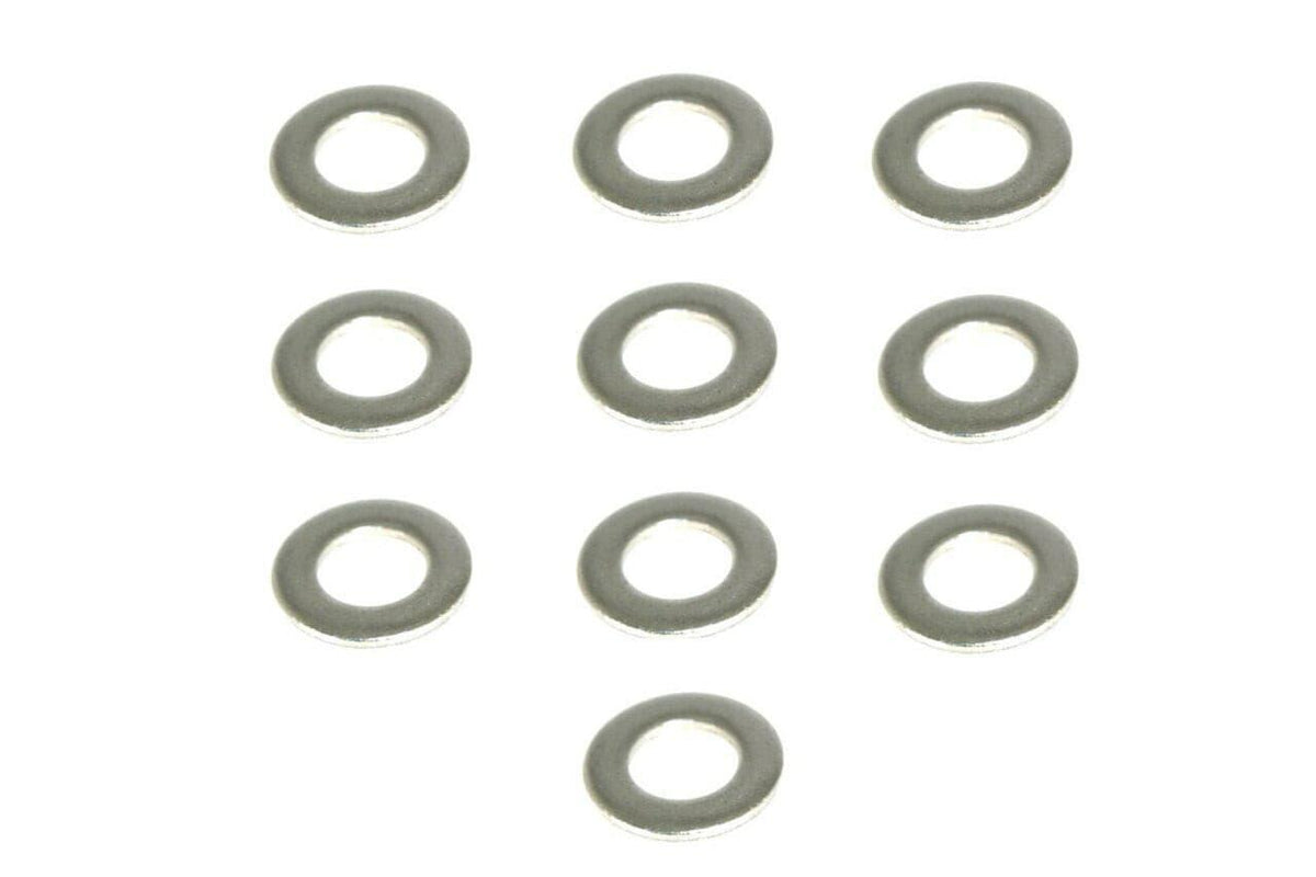 M8 Flat Washers, SUS304 Stainless, 10-Pack Dress Up Bolt Stainless Steel SUS304 Silver Socket Cap Head FHSC SHSC Hardware