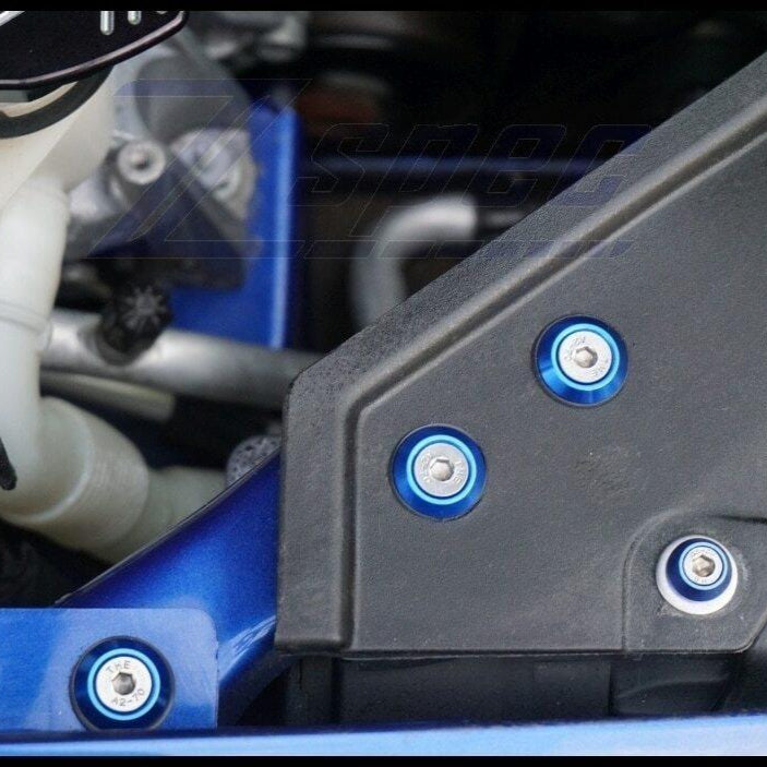 ZSPEC "Stage 3" Dress Up Bolts® Fastener Kit for '06-09 VW Golf R32 MK5, Stainless & Billet - ZSPEC Design LLC - Hardware Fasteners - Fastener Kit, golf, MK5, r32, stage 3, volkswagen, VW, Washer Color - zspecdesign.com