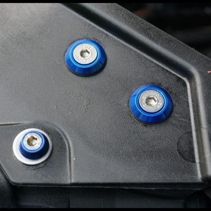 ZSPEC "Stage 3" Dress Up Bolts® Fastener Kit for '06-09 VW Golf R32 MK5, Stainless & Billet - ZSPEC Design LLC - Hardware Fasteners - Fastener Kit, golf, MK5, r32, stage 3, volkswagen, VW, Washer Color - zspecdesign.com