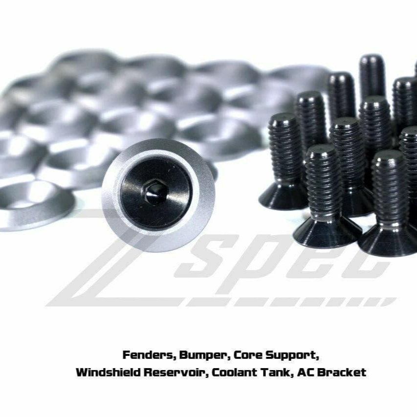 ZSPEC "Stage 3" Dress Up Bolts® Fastener Kit for '03-15 Scion xB, Titanium & Billet - ZSPEC Design LLC - Hardware Fasteners - Fastener Kit, scion, stage 3, Titanium, xb - zspecdesign.com