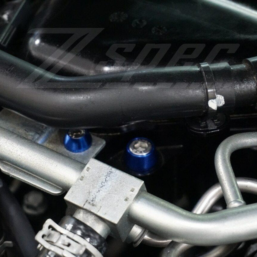 ZSPEC "Stage 1" Dress Up Bolts® Fastener Kit for '17-20 Infiniti Q50/Q60 VQ & VR, Stainless & Billet - ZSPEC Design LLC - Hardware Fasteners - Fastener Kit, infiniti, q50, q60, stage 1, stainless, VQ, VR - zspecdesign.com