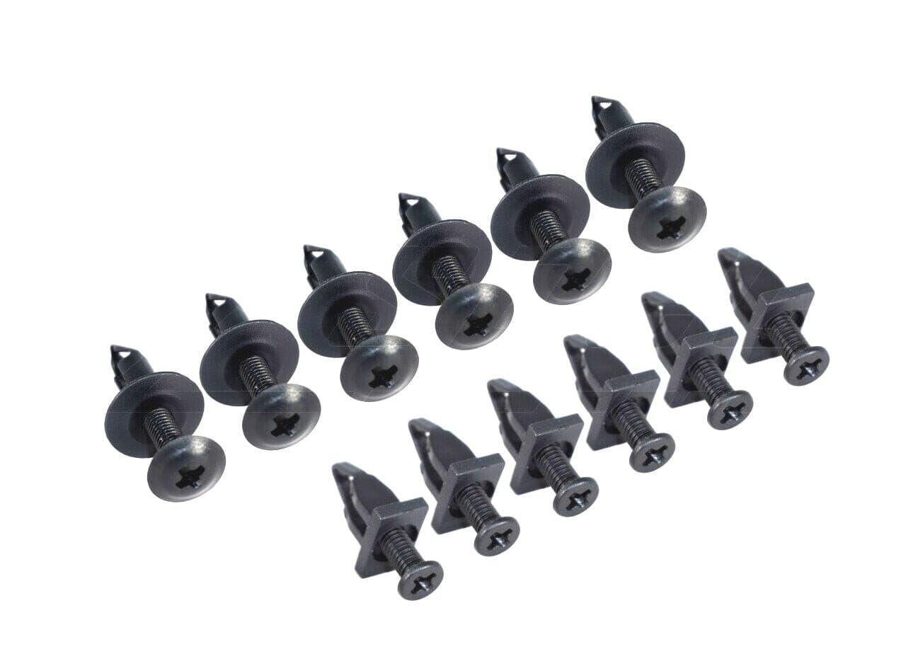 ZSPEC OEM-Style Cowl/Scuttle Panel Plastic Clip Set for '90-96 Nissan 300zx Z32 - ZSPEC Design LLC - Hardware Fasteners - 300zx, Cowl, nissan, OEM, z32 - zspecdesign.com