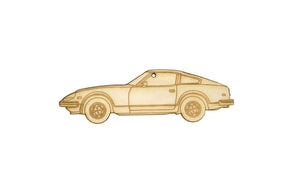 Laser-Engraved Wood Ornament, style: Datsun 280zx, Birch Holiday Man Cave Garage Art Men Man Woman Car Nut Enthusiast